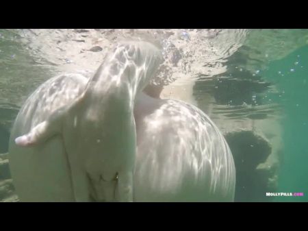 Anal Invasion Cherry Banged At Community Beach - Amazing Outdoor Internal Ejaculation Point Of View