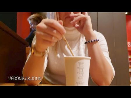 Toying With Round In Society #3 Swallowing Jizm In Switch Room ! Hard-core