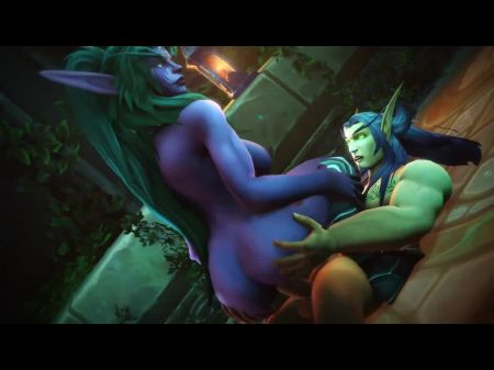 Tyrande Whisperwind (animation Compilation)