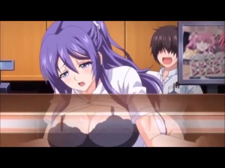 Fat Jugged Librarian Fucks The Client And Makes Him A Buttjob With Her Humungous Caboose Anime Porn