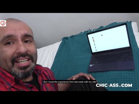 成熟的西班牙YouTuber欺骗妻子（西班牙）别致的屁股