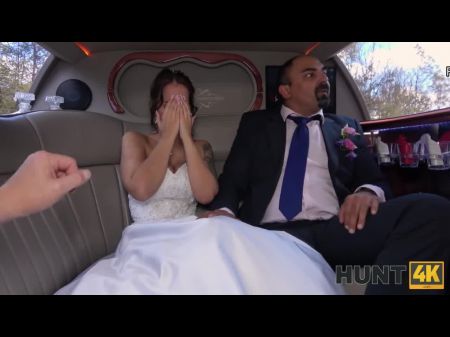 Hunt4k. Случайный прохожий забивает роскошную невесту в свадебном лимузине 