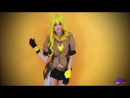 Yang da RWBY é um Cumslut faminto 