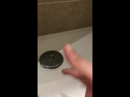 First-ever Time Burst In The Bathroom After Fingerblasting My Cock-squeezing Little Poon