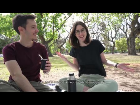 How Does A Day At The Park End Up With A Community Blowjob? - Lovely Teenage Guzzles Jism