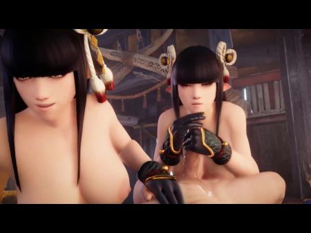 3D -Zusammenstellung: Monster Hunter Rise Dreier ficken minoto hininaa unzensierte Hentai -Zusammenstellung 