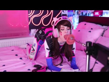 مقطورة D.VA (DVA) Overwatch ركوب الخيل الجهاز 