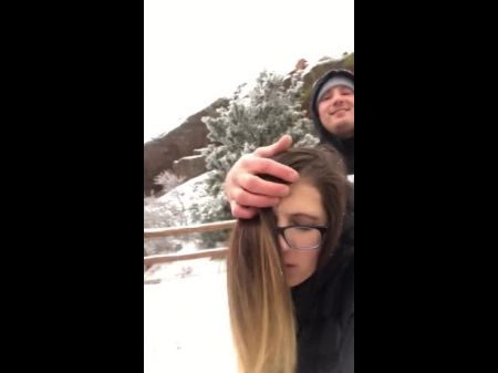 Red Rocks Denver Colorado Homestyle Inexperienced Fucking On Mountain