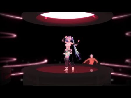 Naughty Hatsune Miku Miku Dance Video Mmd Hentai Ecchi Luvatorry Japonés 