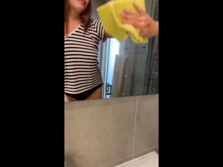 Wipe It Down - Tik Tok Contest Amateur Couple Gargle And Tough Raunchy Fuck-fest Tiktok Wipe