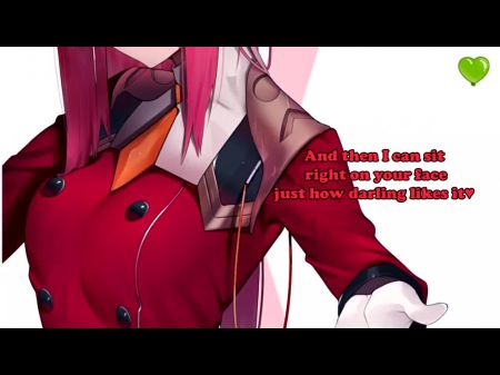 Zero Two Sits On Your Face (zero Two Joi) (breathplay , Light Female Dom , Ass-smothering , Two Endings)