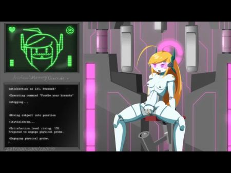 Curly Bace: Two - Robot Chick Manga Porn