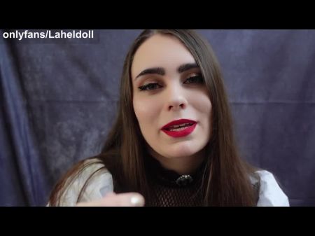 Point Of View Asmr Spectacular Vampire Dame Tugging Your Schlong