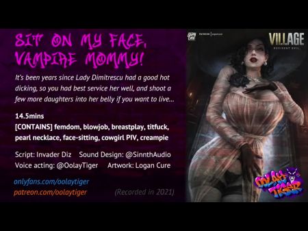 [resident Evil] Girl Dimitrescu - Sit On My Face , Vampire Mommy ! Erotic Audio Have Fun By Oolay - Tiger