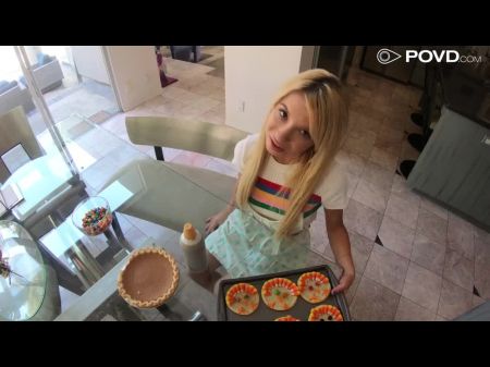 Tiny Teen Kenzie Reeves Wants A Ample Creampie For Thanksgiving