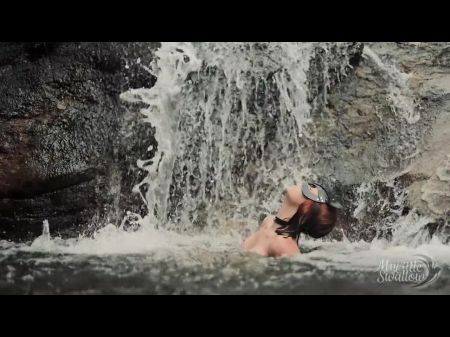 Fuck-a-thon In The Nature . I Found Her Swimming In Waterfall And Sex . Cim Art - Porn