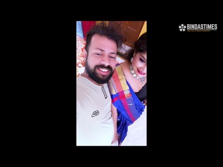 Frühermorgen vlogging mit meiner sexy stufenmama und versehentlich habe ich auf ihrem hindi audio 