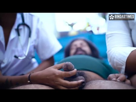 Super Hot Sexy Female Doctor Starsudipa And Humungous Fun Bags Nurse Shares Patient Humungous Manmeat