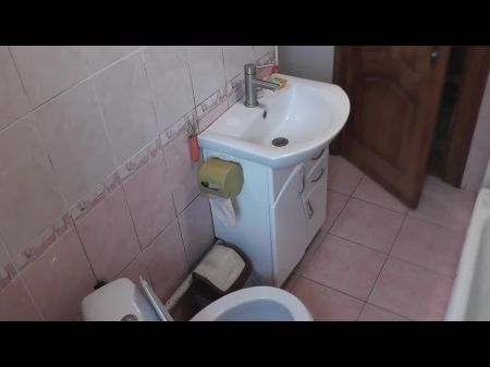 In Toilet Stepdaughter Masturbates Cock Stepfather Bunch Of Sperm