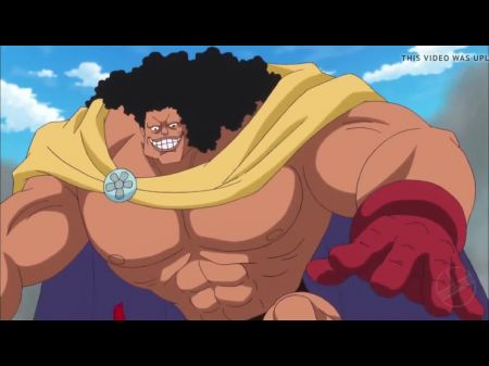 One Piece Edited Ecchi Moment del anime Rebecca Colosseum 