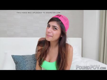 Mia Khalifa Bjs Giant Chisel Close Up Before Being Plowed