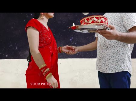 Karva Chauth Special Freshly Married Priya Had First-ever Karva Chauth Bang-out And Had Dt Under The Sky With Clear Hindi