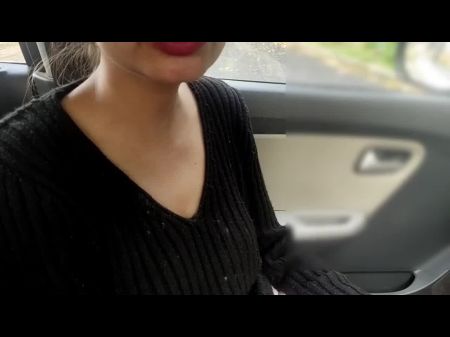 Blackmailing And Fucking My Companion Outdoor Risky Audience Hook-up With Ex Bf Exciting Wonderful Ex Girlfriend Ki Chudai In Lockdown In Car