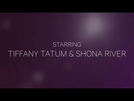 与Shona River和Tiffany Tatum一起享乐