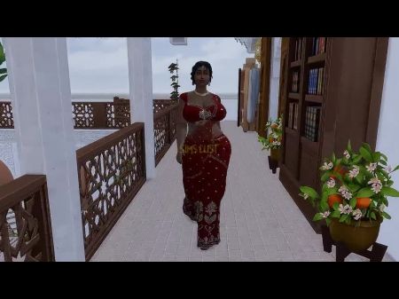 Desi Telugu Big-boobed Saree Aunty Lakshmi Got Seduced By A Youthful Guy - Vol 1 Part 1 - Wicked Caprices - With English Subtitles