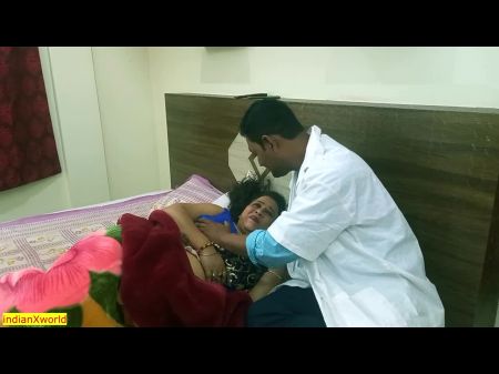 Indian Amazing Bhabhi Hammered By Medic With Dirty Bangla Conversing