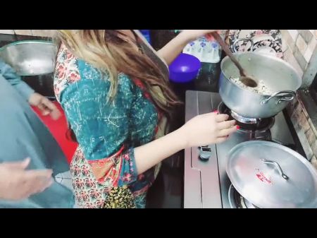 Wife Rectally Banged In Kitchen While She Is Engaged Cooking