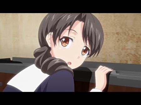 A garota da freira sacanagem no anime Parte 3, pornô grátis B3 