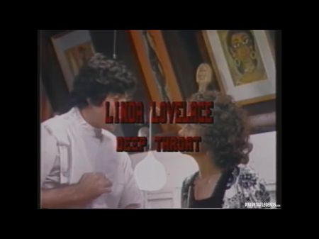 Linda Lovelace Displays Her Classic Deep Throat Fellatio
