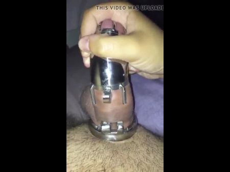 Wife Husband’s Hard Beef Whistle Into Purity Cage: Free Porno C4