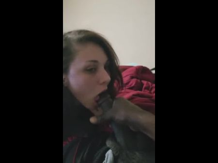 Milky Dame Drinks Big Black Cock And Gargles Out Cum: Free Hd Porno 84