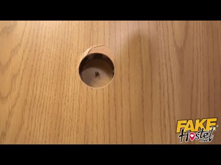 Glory Hole Fun for Brazilian and French Girls 