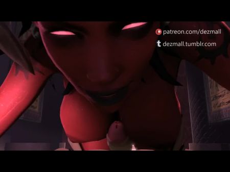 Sacrifice By Dezmall - Romp With Devil Succubus 3 Dimensional Cg Sfm