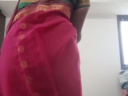 Swetha Desi Tamil Wifey Saree Unwrap Showcase , Porn Ab