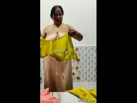 Indian Aged Aunty Switching Clothes , Pornography Ef