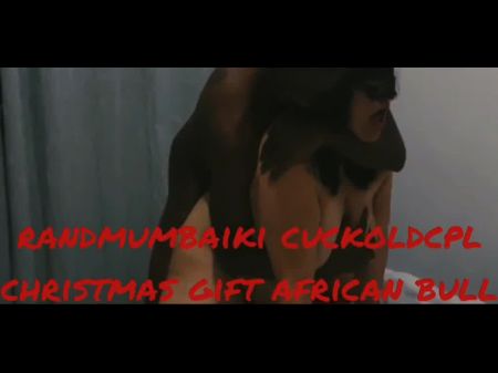 Randi de Mumbai el año pasado - Bull Black Bull de regalo de Navidad 