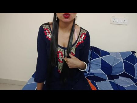 印度Indu Chachi Bhatija性爱视频Bhatija试图与Auntyly Chacha调情，在家中，全高清印地语