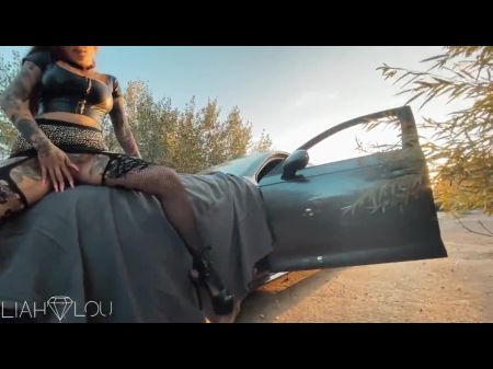 Stranded In Nature And Fucked On Car - Liahlou: Hd Porn 22