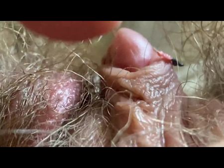 Extremo Close Up Big Clit Vagina Asshole Mouth Giantés Fetish Video Codo Hairy Body 