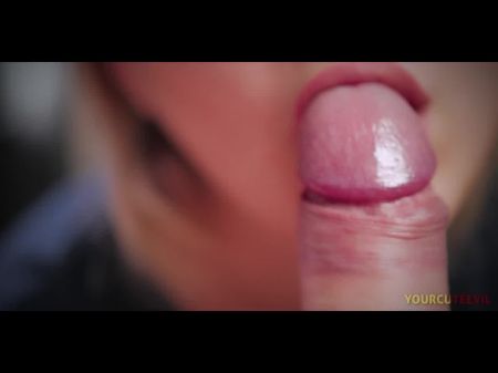 Sensitized Frenulum Munching Close - Up Pov , Hd Pornography 7f