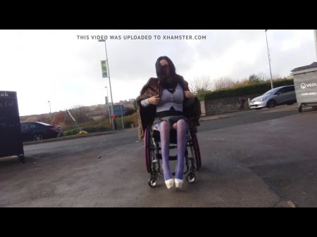 Wheelchair Lady: Project Hidden Cam Hd Porno Video 6b -