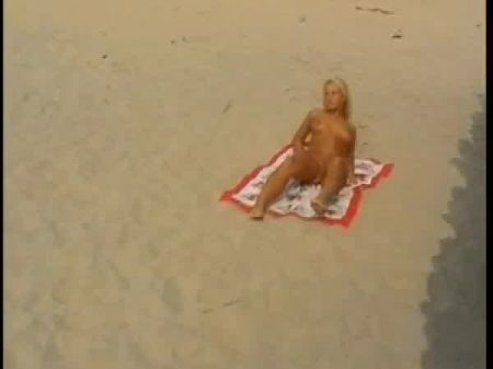 Fair Haired Banged On The Beach , Free Cruel Fucky-fucky Pornography Movie 8b