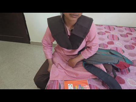 Hot Indian Desi Classman Was Shagging With Lecturer In Coching Room On Dogy Style And Clear Noisy Speak Converse In Hindi