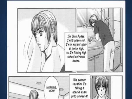 Mother And Step Son-in-law Glamour Manga Story , Pornography 1b
