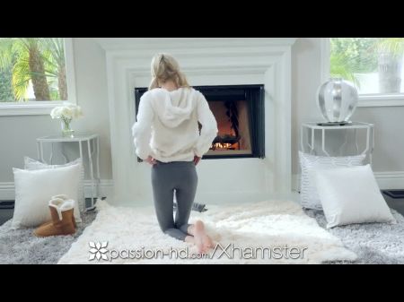 Winter Sex In Front Of The Fire With Piper Perri
