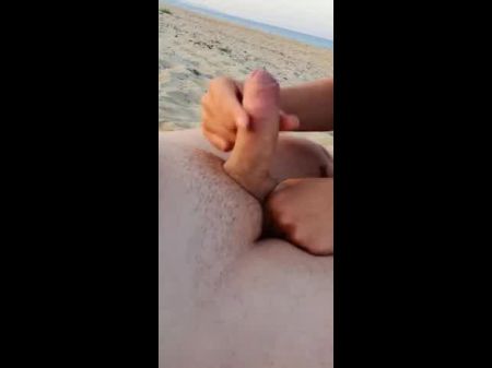 Blessed Small Schlong Milked On The Beach , Porn 89